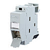 METZ CONNECT Datendose 1f Cat6A IP20 Kst 130B127003-E UP/Einb RJ45 m.Buchs/Kuppl