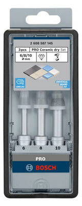 BOSCH-EW Bohrerset 3tlg  6-10mm 3xStein 2608587145 Box