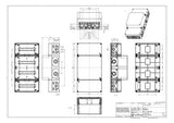 SPELSBERG Zählergehäuse Aufb IP65 Kst AKi-Z 403-eHZ 300x210x600mm