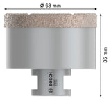 BOSCH-EW Diamant-Bohrkrone  68x35mm 2608587131 Innengew