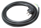 KOPP Netzanschlussleitung 5m 3x1,5qmm sw MULTIVERSAL 147705011 16A IP20 Aderendh