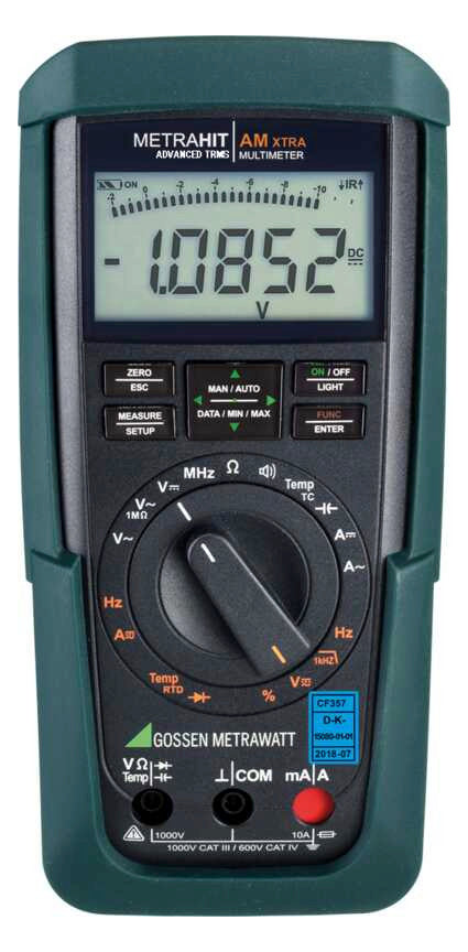GOSSEN-METRA Multimeter a/d 1000V/AC METRAHIT AM XTRA 1000V/DC 16A/AC 16A/DC