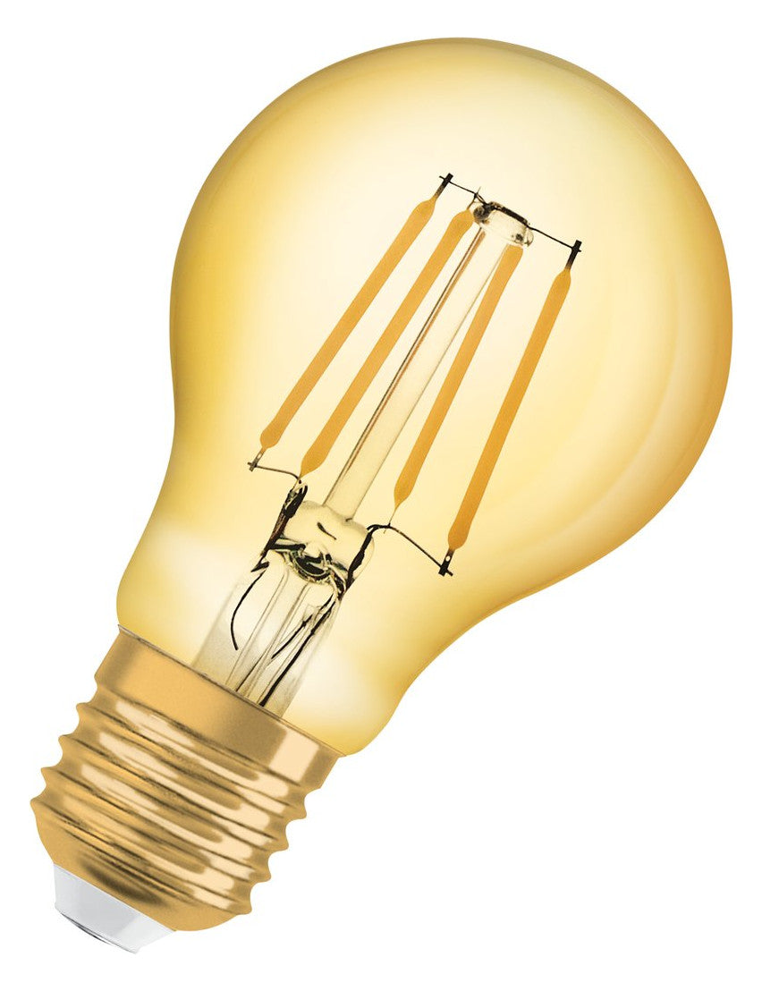 OSRAM LED-Lampe FM E27 4W 2400K ws 410lm Vintage 1906 Classic A 35 Filament F kl