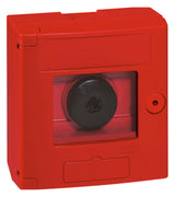 LEGRAND Feuerwehralarm Mit Glasscheibe m.Taster Legrand 038011 125x125x71mm