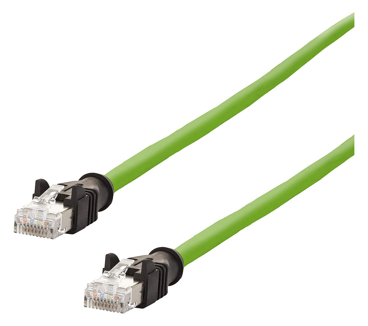 METZ CONNECT Patchkabel Cat6A SF/UTP 1m 142M2X55010 IP65 gn RJ45 RJ45 1:1 26qmm