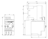 SIEMENS Überlastrelais therm 0,28-0,4A 3RU2116-0EC0 Direktanb 1S/Hilf 1Ö/Hilf