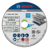 BOSCH-EW Trennscheibe 76x1mm f.Metall 2608601520