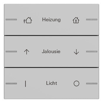 GIRA Tastwippe KNX gr mt Kst Thermopl System 55 5763015