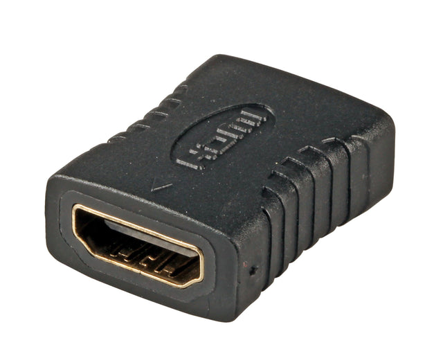 HDMI Adapter, 2x HDMI-A, Bu.-Bu., schwarz Stück