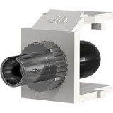 ST Multimode Snap-In Adapter weiß  Stück