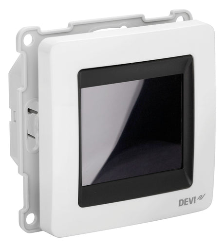 DEVI Raumthermostat 230V 16A IP21 DEVIreg Touch m.Display Sensor extern