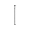 SIEDLE Kommunikations-Säule alu freisteh KSF 613-2 AG anthgr 2mod 211x1344x230mm