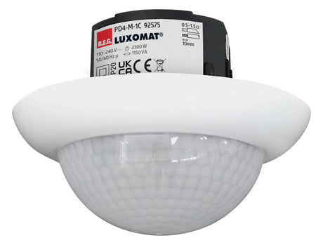 BEG Präsenzmelder 360° UP rws IP20 fernb PD4-M-1C-UP Präsenzmelder 2300W