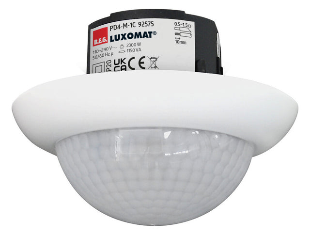 BEG Präsenzmelder 360° UP rws IP20 fernb PD4-M-1C-UP Präsenzmelder 2300W