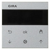 GIRA Jalousie-Schaltuhr UP alu NSTeing W System 3000 536626 int.Zeitschaltuhr