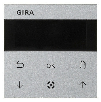 GIRA Jalousie-Schaltuhr UP alu NSTeing W System 3000 536626 int.Zeitschaltuhr