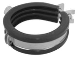 WALRAVEN Rohrschelle BISMAT 2000 Silikon 57-63 mm ev M8/M10 Einschraubenschelle