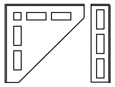 WALRAVEN Knotendreieck fv 100x100x37 - für RapidRail