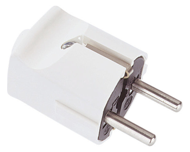 BACHMANN Schutzkontaktstecker 16A 250V 910.270 Kst IP20 ws ger