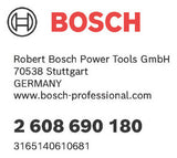 BOSCH-EW Maschinenmeißel Kurzmeißel 2608690180 SDSplus 20x140mm