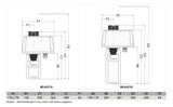 Honeywell Centra Ventil-Antrieb ML6421B3012 (A4N) 230V/50Hz, Dreipunkt