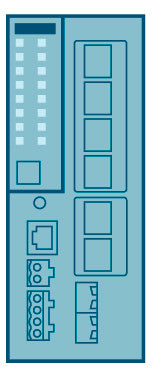 SIEMENS Switch Hutschiene Managebar 6GK5206-2BS00-2AC2 6x10/100/1000Mbps