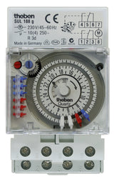 THEBEN Schaltuhr mech 230VAC REG 2kan SUL 188 g Wechs 72h 24h Prog 3TE