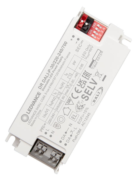 LEDVANCE LED-Steuerung 30W 150-700mA 60V DR DALI-P -30/220-240/700 DALI IP20 dyn