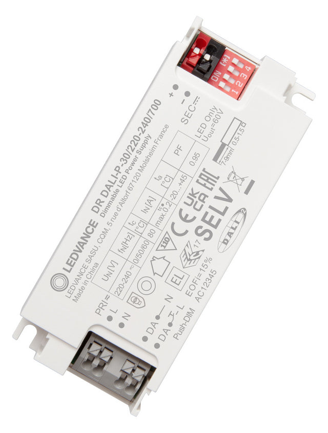 LEDVANCE LED-Steuerung 30W 150-700mA 60V DR DALI-P -30/220-240/700 DALI IP20 dyn