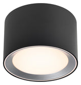 NORDLUX LED-Deckenanbauleuchte 6,5W sw Landon8 2110660103 2700K 600lm Konv
