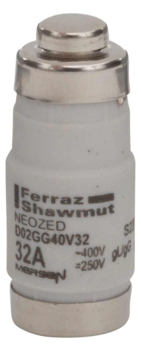MERSEN D0-Sicherungseinsatz D02 32A 400V D02GG40V32 sw gG