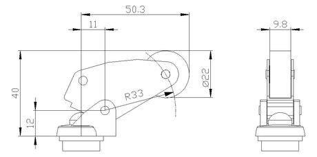 SIEMENS Antriebskopf Winkelrollenhebel 3SE5000-0AF04
