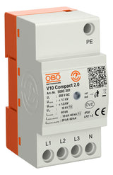 BETTERMANN Überspannungsableiter 230VAC V10 Compact2.0 Netzform-/TT 1,1kV 2,5TE