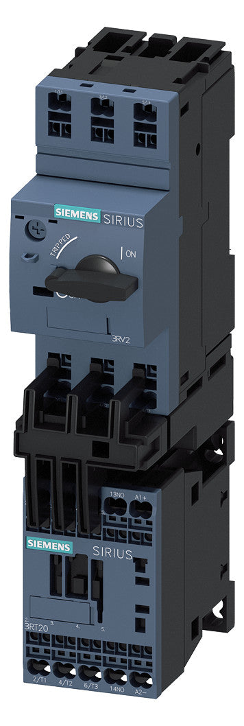 SIEMENS Direktstarter 0,75kW 24V DC 1,9A 3RA2110-1BE15-1BB4 1,4-2A IP20