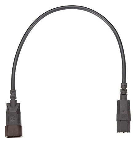 BACHMANN Netzanschlussleitung 0,5m 10A 356.119 3x1qmm sw IP20 PVC