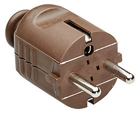 BACHMANN Schutzkontaktstecker 16A 250V 910.470 Kst IP20 br ger