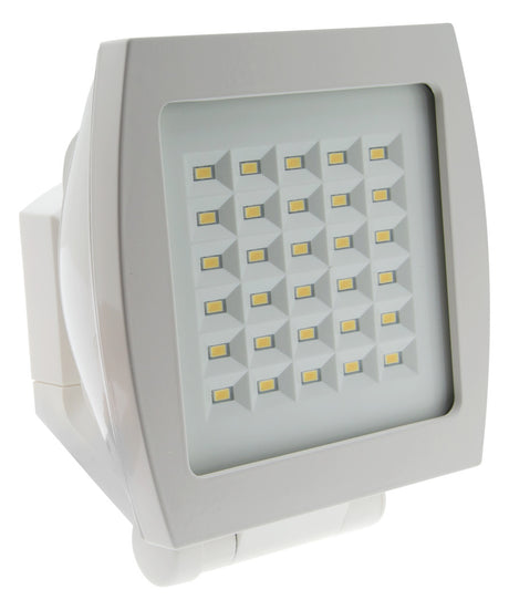 BEG LED-Anbaustrahler 14W Konv 30LEDs ws FL3N-LED weiß 4000K ws 1050lm ws mt Alu