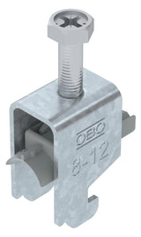 BETTERMANN Bügelschelle 8-12mm 1f ST BS-N1-K-12 FT C-Profil W=Kst