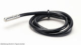 EKS221 Temperaturfühler NTC 10kOhm/25°C -50 bis 120°C, IP67, 3,5m, Thermogummi