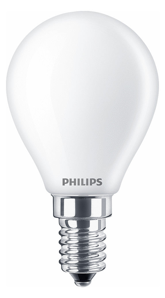 PHILIPS-LM LED-Kugellampe FM E14 P45 ws CorePro LEDLusterND6.5-60W P45 E148 6,5W