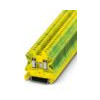 PHOENIX Schutzleiter-Reihenklemme gn/ge UT 2,5-PE 0,14-4qmm 1Etage TS35