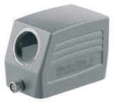 WEIDMÜLLER Tüllengehäuse Längsbügel alu HDC 10B TSLU 1M25G IP66 87,5x52x43mm