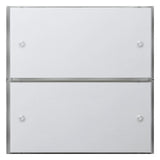 GIRA Tastsensor KNX UP rws glz 2f 2pkt Fläche 2032112 m.Thermostat