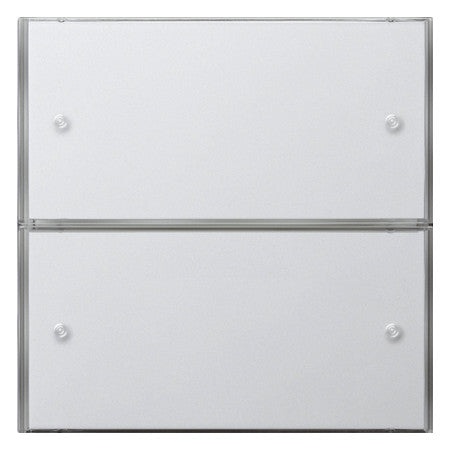 GIRA Tastsensor KNX UP rws glz 2f 2pkt Fläche 2032112 m.Thermostat