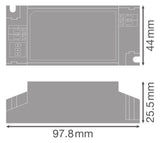 LEDVANCE LED-Trafo 20W 150-500mA 20-42V DR DS-P -20/220-240/500 IP20 Kstgeh dyn