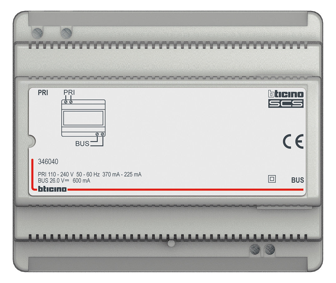 LEGRAND Lade-Netzteil Türstat 27V DC Bus Bticino 346040 IP20