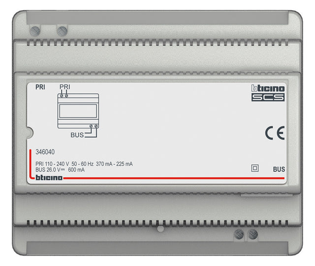 LEGRAND Lade-Netzteil Türstat 27V DC Bus Bticino 346040 IP20