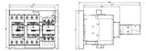 SIEMENS Stern-Dreieck-Schütz AC 45kW/AC 3RA2436-8XF32-1AL2 86A/AC 230V/50Hz