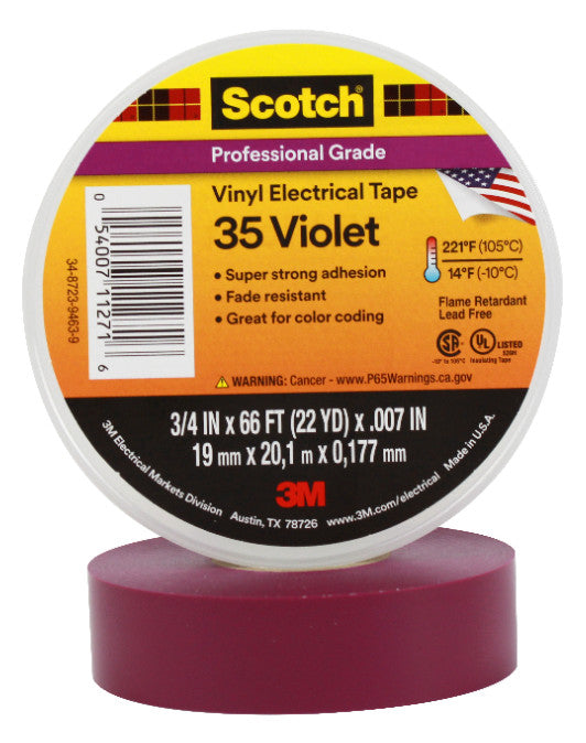 3M/SCOTCH Isolierband violett 19x20 80610834006 SCOTCH35