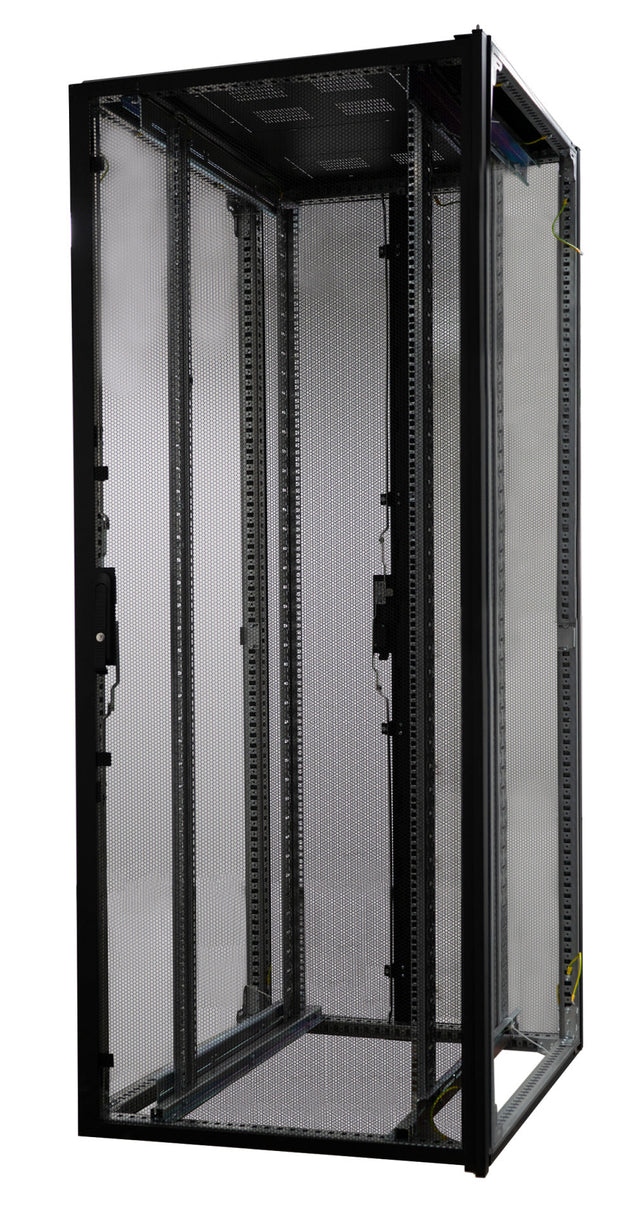 19" EFB Server 42HE, 800x1000 mm, F+R 1-teilig, RAL9005 Stück
